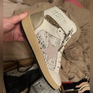 High top vintage Havana sneakers